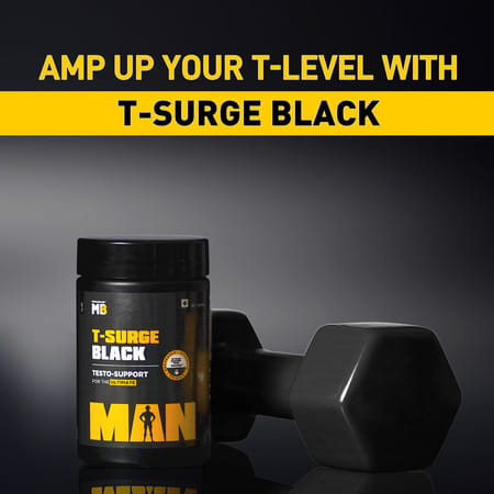 Muscleblaze Koshaveda T - Surge Black (90 Tablets) | Testosterone Booster For Men