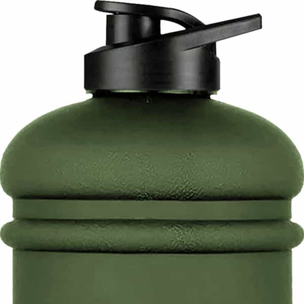 Musclexp Boldxp Gallon Water Bottle 2.2 L Gym / With Blender Ball Military Green