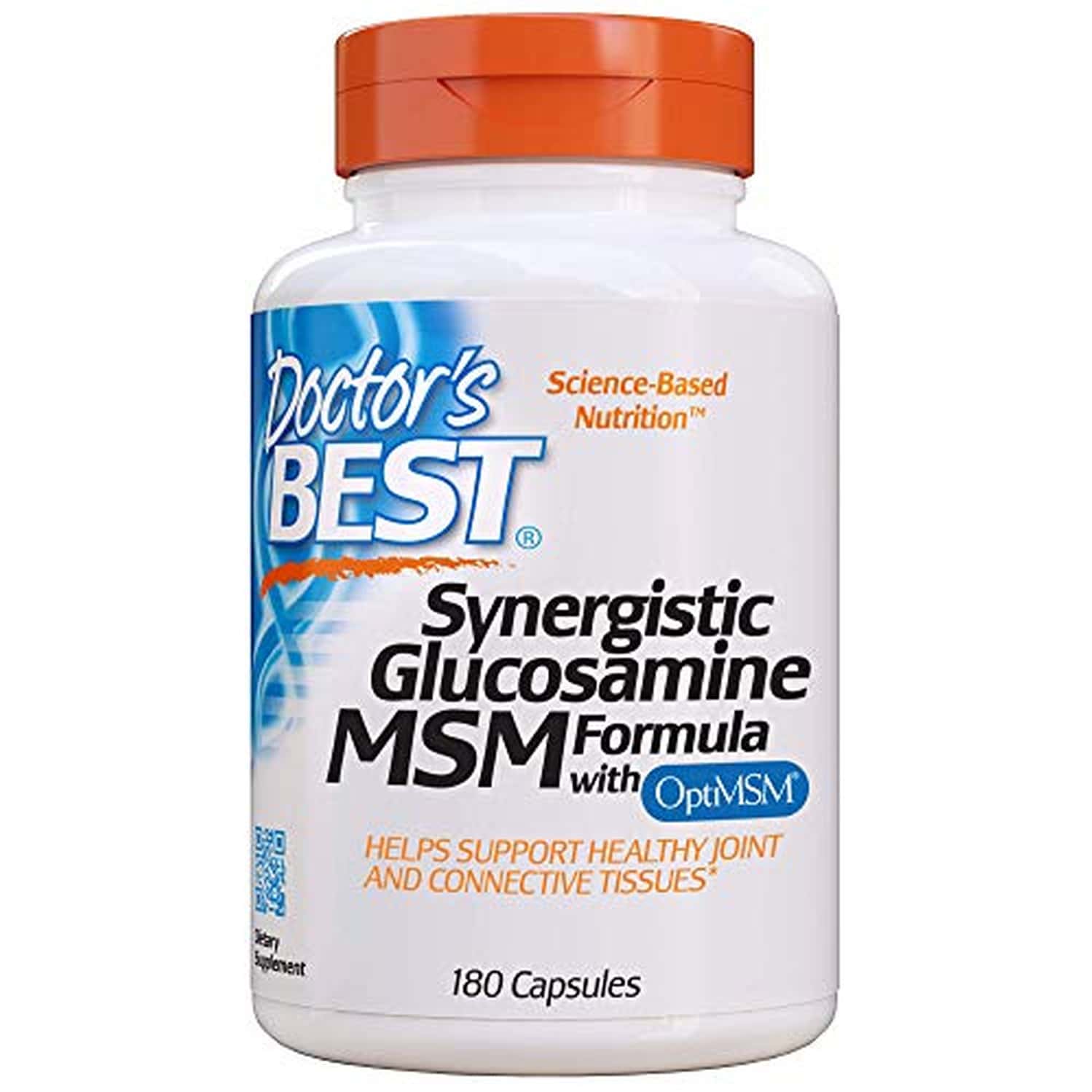 Doctor's Best Glucosamine Msm Capsules | 180 Count