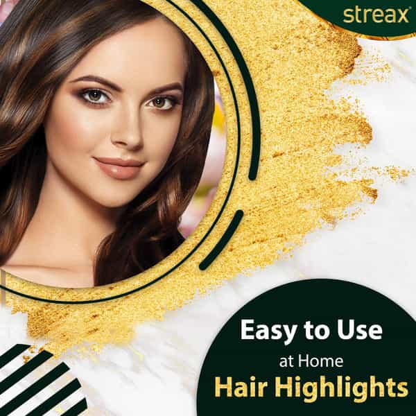 Streax Ultralights Highlighting Kit Mocha Brown(60 Ml)Pack Of 10 Mocha Brown