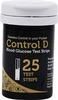 Control D Test Strips - 25 Strips