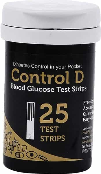 Control D Test Strips - 25 Strips