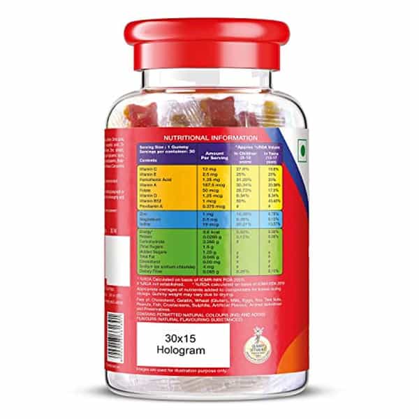 Health Ok Mankind Gummies Multivitamin And Multimineral For Kids | 30 Gummies X Pack Of 6