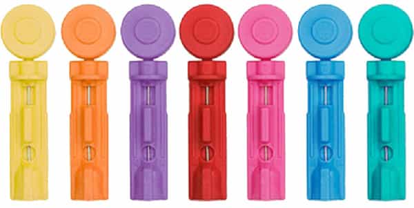 Microlet Colored Lancets