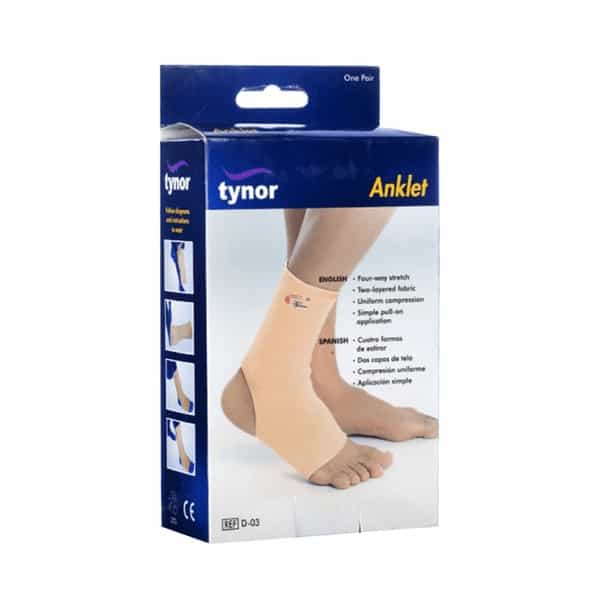 Tynor Anklet Pair Oac Size Small
