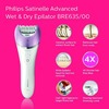 Philips Bre635 Satinelle Advanced Epilator Electric Hair Removal Cordless Wet & Dry Use