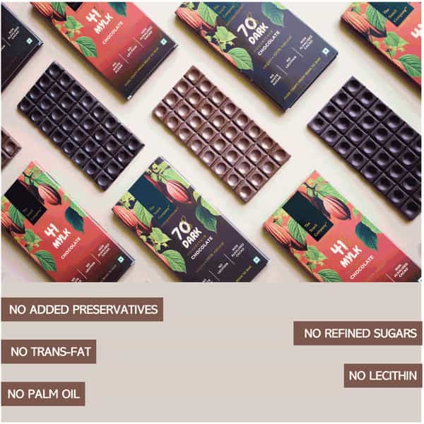 The Snack Company 70% Couverture Dark Chocolate X Pack Of 2