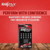 Manforce Extra Dotteds Litchi Flavoured Condom (Set Of 6 60 Sheets)