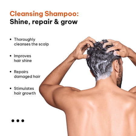 Hk Vitals Hair Shampoo (175ml) | Red Onion | Biotin & Xylishine | Hair Strength & Shine