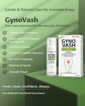 Gynovash Daily Protection & Balance 70 Ml