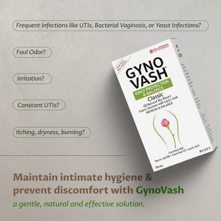 Gynovash Daily Protection & Balance 70 Ml