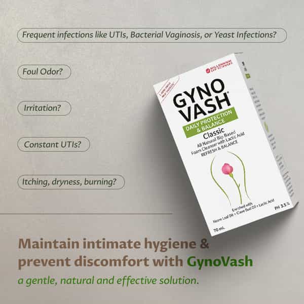 Gynovash Daily Protection & Balance 70 Ml