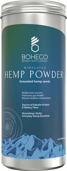 Boheco Himalayan Hemp Powder - Grounded Hemp Seeds - 500 Gms