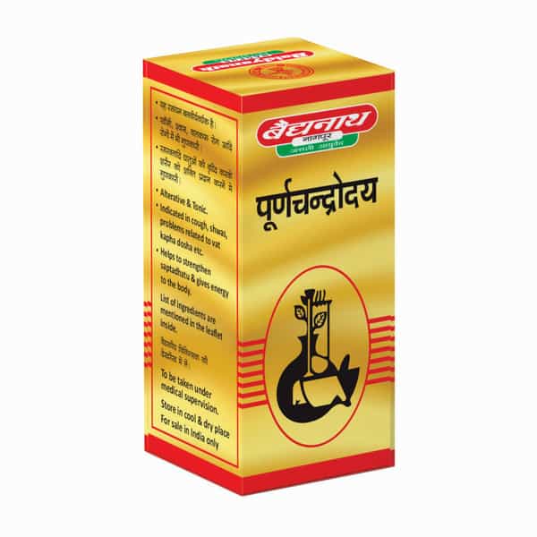 Baidyanath Asli Ayurved Poorna Chandrodaya 20 Tablets