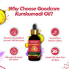 Goodcare Kumkumadi Face Oil 30ml | Saffron, Lotus & Sandalwood | Brightens, Evens Tone & Fades Spots