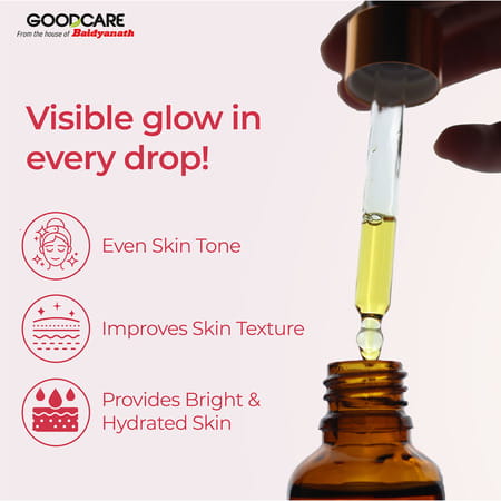 Goodcare Kumkumadi Face Oil 30Ml | Saffron, Lotus & Sandalwood | Brightens, Evens Tone & Fades Spots