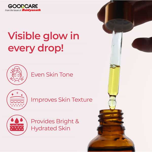 Goodcare Kumkumadi Face Oil 30Ml | Saffron, Lotus & Sandalwood | Brightens, Evens Tone & Fades Spots
