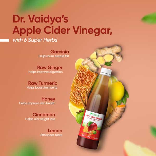 Dr. Vaidya's Apple Cider Vinegar | 450Ml Pack Of 2
