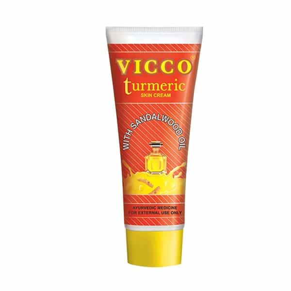Vicco Turmeric Foam Base Cream With Sandal Oil 70 Gm