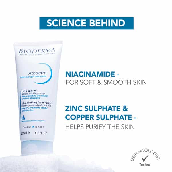 Bioderma Atoderm Intensive Gel Moussant Ultra-Soothing Gel 200Ml