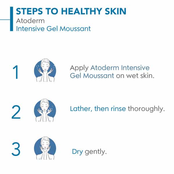 Bioderma Atoderm Intensive Gel Moussant Ultra-Soothing Gel 200Ml
