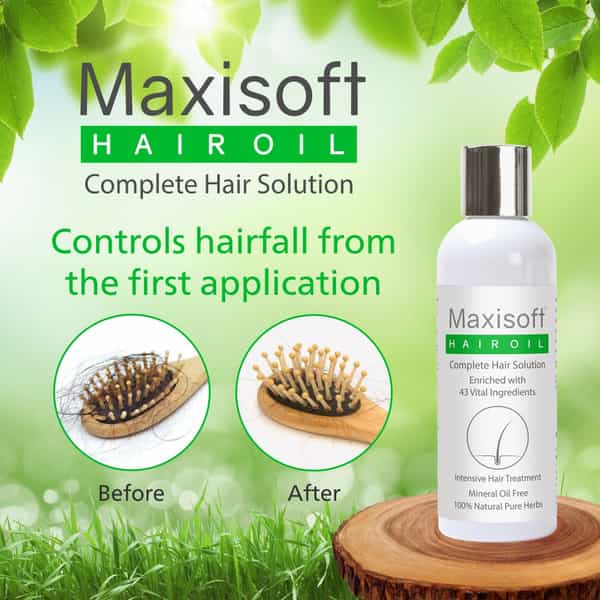 Maxisoft Hair Oil | Complete Hair Solution | Bottle | 100 Ml | Pack Of 2