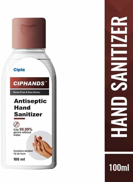 Ciphands Hand Sanitizer Bottle Of 100 Ml