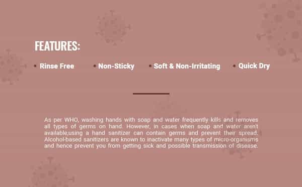 Ciphands Hand Sanitizer Bottle Of 100 Ml