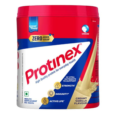 Protinex Creamy Vanilla Flavour Powder With Free Bottle 325ml Jar 400 Gm