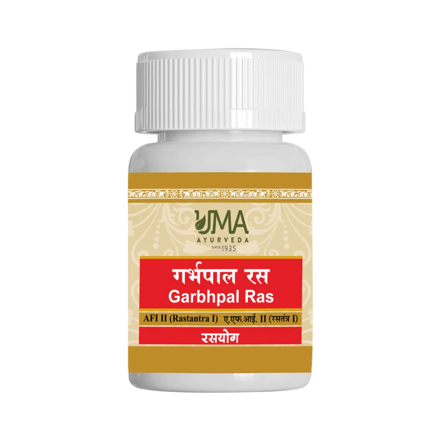 Uma Ayurveda Garbhapal Ras Ayurvedic Tablets 80 Tab