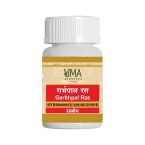 Uma Ayurveda Garbhapal Ras Ayurvedic Tablets 80 Tab