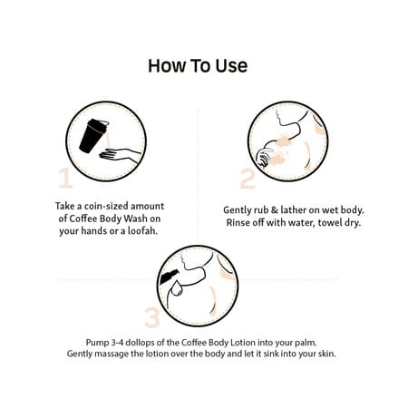 Mcaffeine Daily Body Care Kit For Winters With Coffee Body Wash And Body Lotion