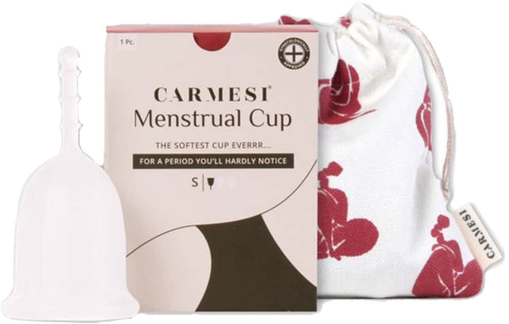 Carmesi Reusable Menstrual Cup - The Softest Cup Everrr(1 Pc Small)