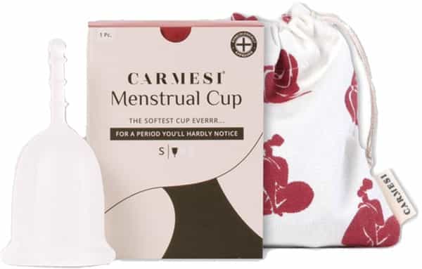 Carmesi Reusable Menstrual Cup - The Softest Cup Everrr(1 Pc Small)