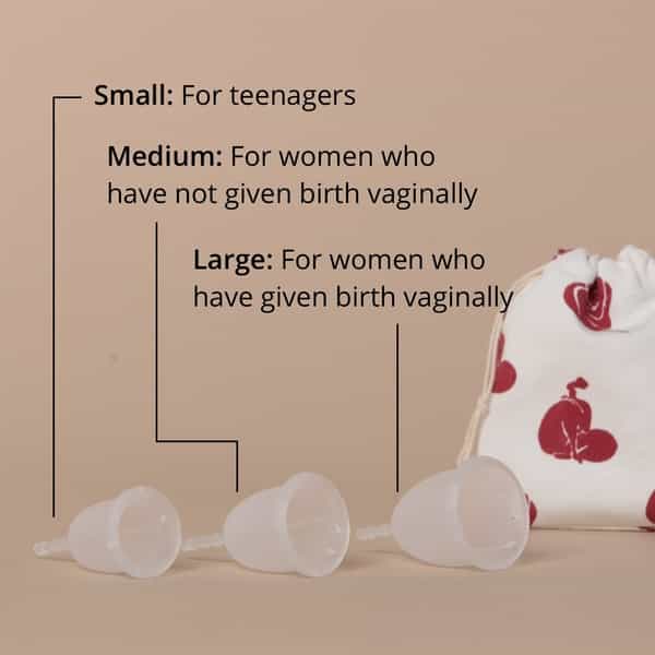 Carmesi Reusable Menstrual Cup - The Softest Cup Everrr(1 Pc Small)