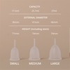 Carmesi Reusable Menstrual Cup - The Softest Cup Everrr(1 Pc Small)