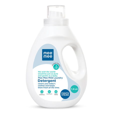 Mee Mee Baby Liquid Detergent | Ph Balanced | Free From Harsh Chemicals | 1.5l
