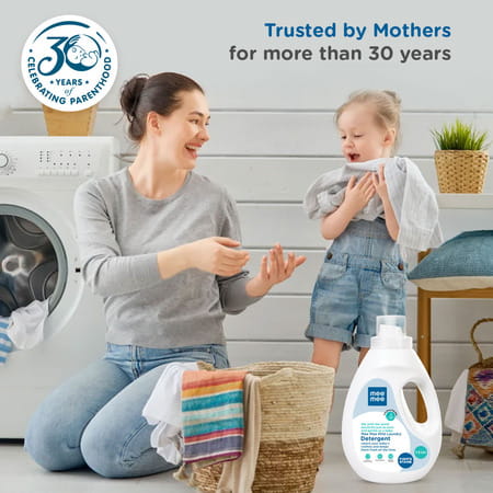 Mee Mee Baby Liquid Detergent | Ph Balanced | Free From Harsh Chemicals | 1.5l