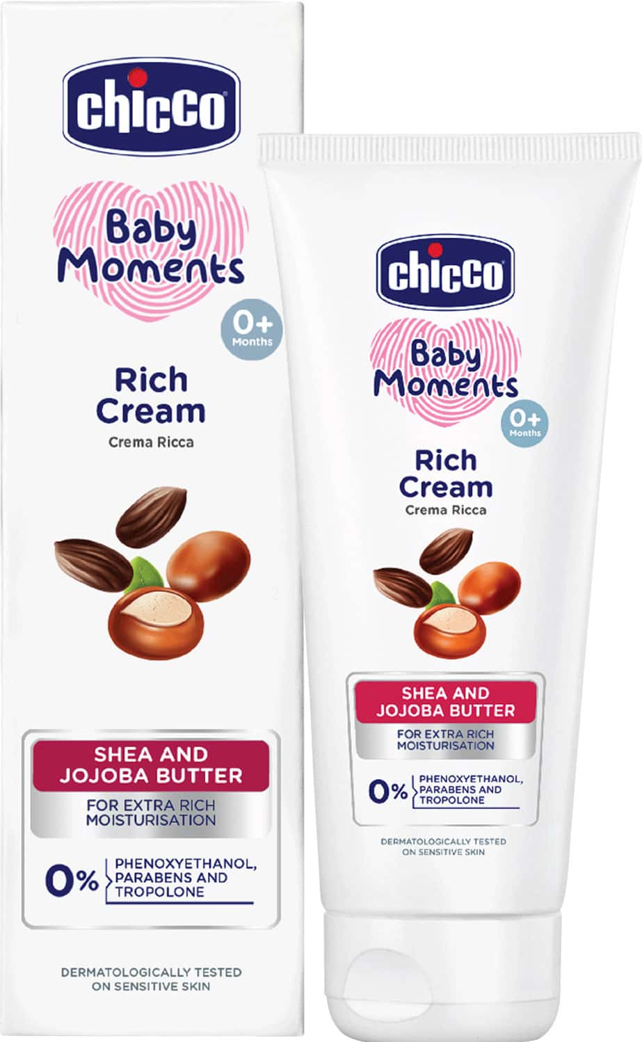Buy CHICCO BABY MOMENTS RICH CREAM WITH NATURAL INGREDIENTS