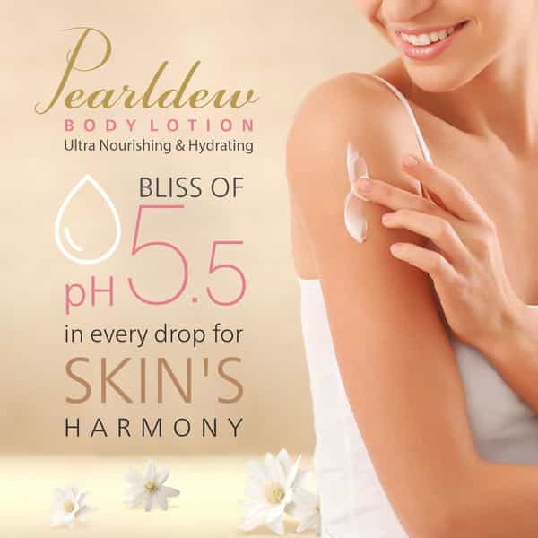 Pearldew Body Lotion |With Aloe | Avocado | Jojoba Oil & More|Ph 5.5 |300 Ml Pack Of 1