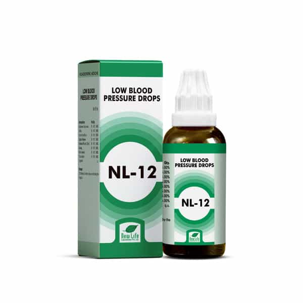 New Life Nl 12 Low Blood Pressure Drops | 30Ml