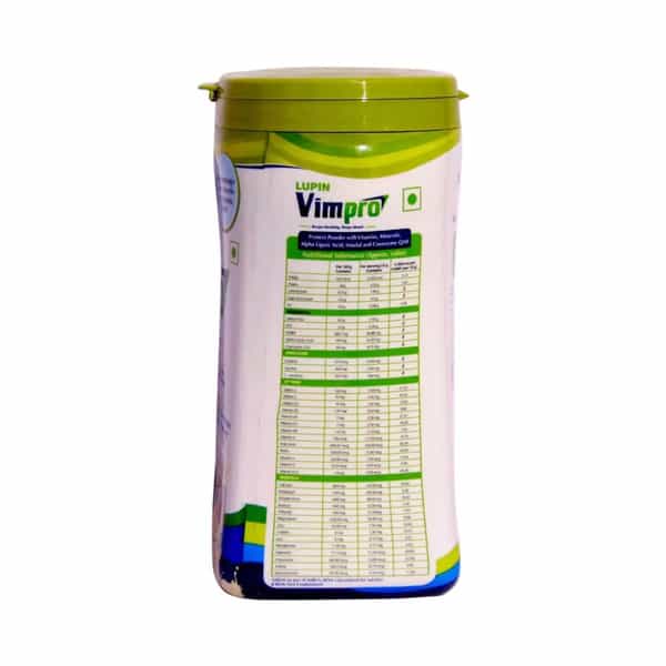 Lupin Vimpro Vanilla Flavour Jar Of 400Gm Powder