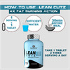 Naturyz Lean Cutz Thermogenic Fat Burner With Carnitine & 7 Extracts For Men & Women (60 Tablets)