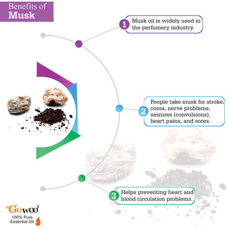 Go Woo 100% Pure Undiluted Musk Oil 50 Ml