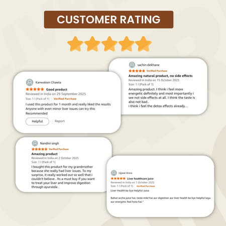 Ayumcure Liver Care Juice For Men & Women | Ayurvedic Herbs Blend | Natural Antioxidant Support - 1l