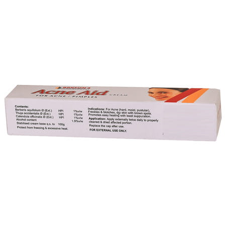Baksons Homoeopathy Acne Aid Cream 30 Gm