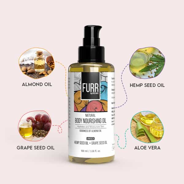 Furr By Pee Safe Natural Body Nourishing Oil - 100Ml | For Men And Women (1N)