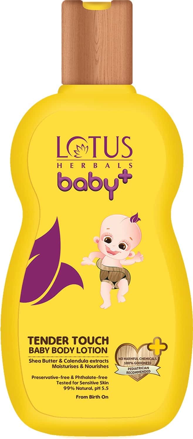 Lotus Herbals Baby+ Tender Touch Baby Body Lotion 200ml