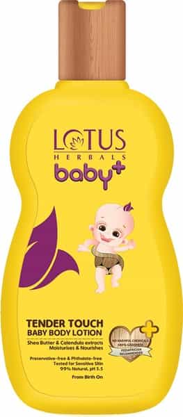 Lotus Herbals Baby+ Tender Touch Baby Body Lotion 200Ml