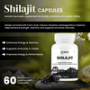 Shilajit 1000mg Capsules For Men & Women Vitality 60 Capsules